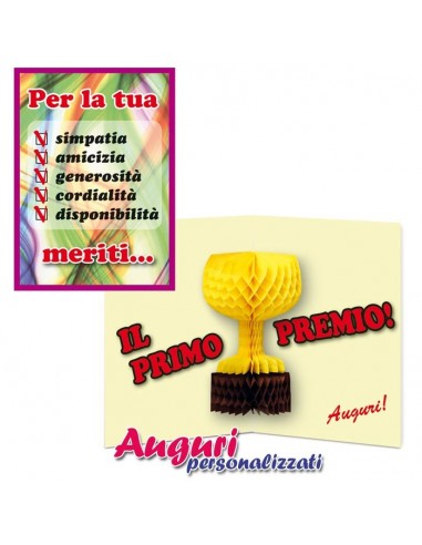 BIGLIETTI AUGURI - Biglietto di auguri divertente con fantasia Compleanno  Uomo