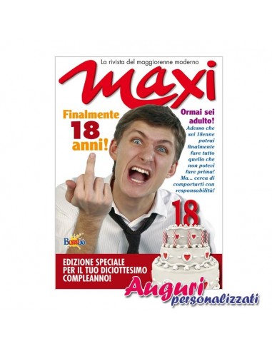 Biglietto Rivista-18 anni Lui