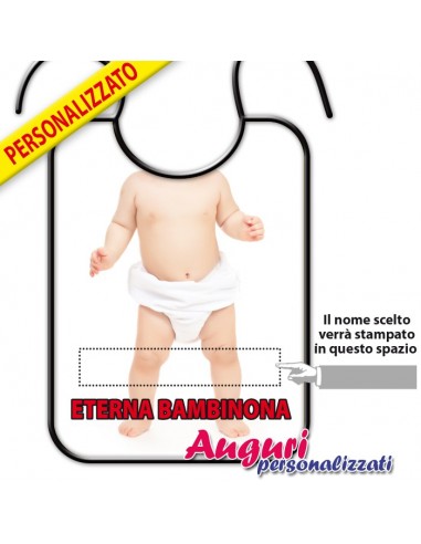 Bavaglio personalizzato con nome...