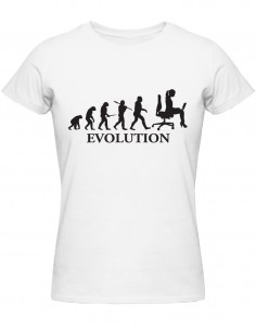 T-shirt Evolution segretaria