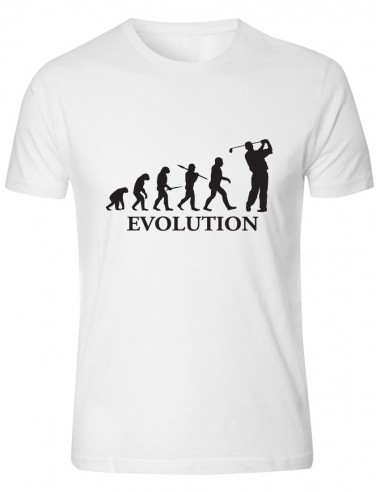 T-shirt Evolution Golfista