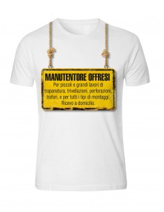 T-shirt offresi manutentore