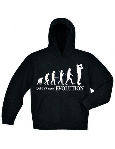 Felpa Evolution con nome    Amante...