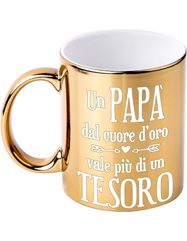 Tazza oro-Papà-Mamma